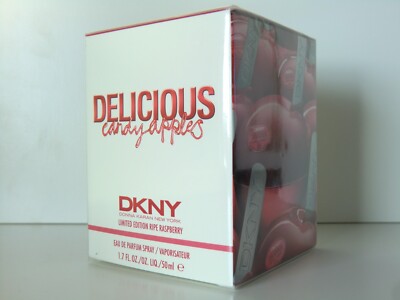 DKNY Delicious Candy Apples Ripe Raspberry EDP Vap 50ml - 1.7 Oz BNIB Sealed OVP