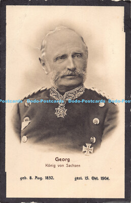 R191194 Georg. König con Sachsen. Geb. 8. Aug. 1832. Gest. 15. Okt. 1904