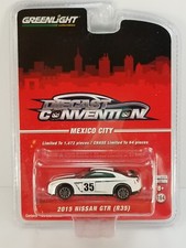 2016 Greenlight Diecast Convention Mexico City White 2015 Nissan Gtr R35 164