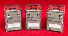 OMRON INDUSTRIAL RELAY MY2N  100/110VDC **LOT OF 3**