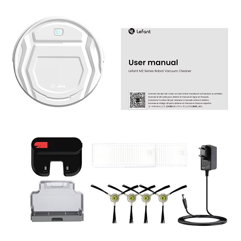 Aspirapolvere Lefant M210, 120 Min, Ricarica Automatica, Wi-fi/app/alexa - Miniatura 12