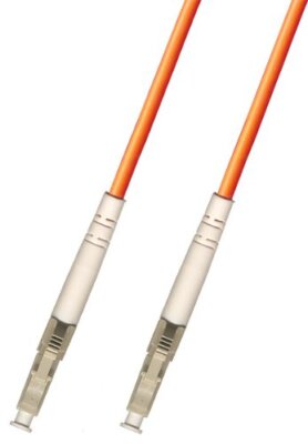 7M Multimode Simplex Fiber Optic Cable (50/125) LC-LC