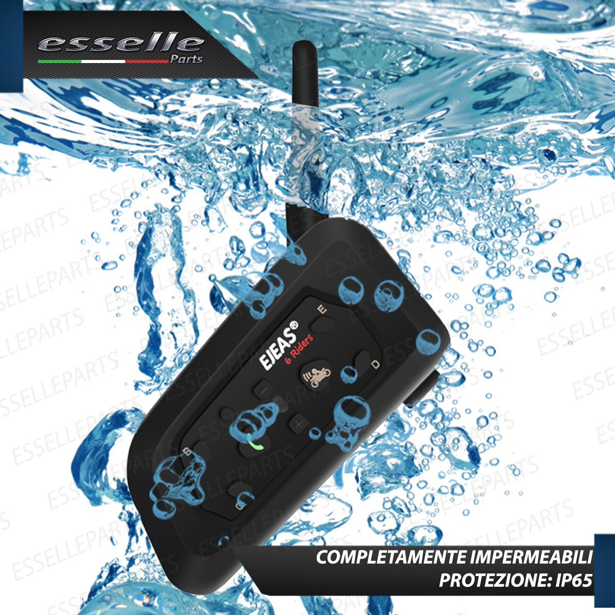 Interfono Auricolare Bluetooth per Suzuki DR 500 foto 5
