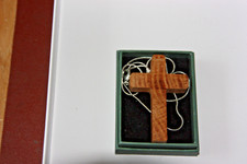 york minster cross 50mm on silver chain cabon dated by york university