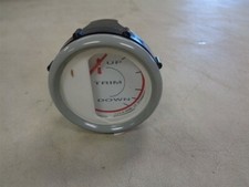 FARIA TRIM GAUGE GP9379A WHITE FACE &  GRAY BEZEL MARINE BOAT