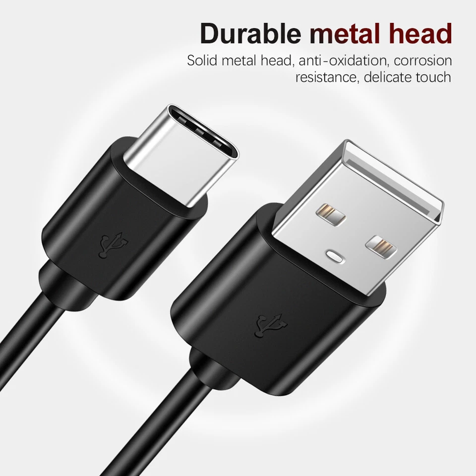 USB-C Type-C Data Sync Charger Fast Charging Cable For Xiaomi Samsung Universal - Image 4 of 4