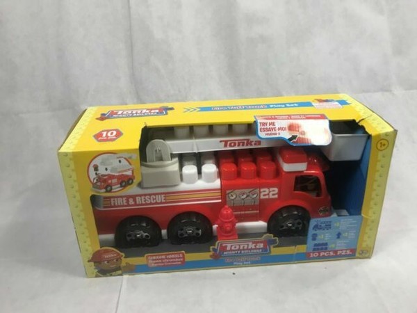 tonka mighty builders fire tuff truck
