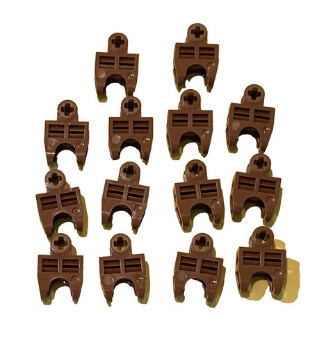 その他 r LEGO Parts - Bright Green Orange Brown Carrot Top Twig - No 33183