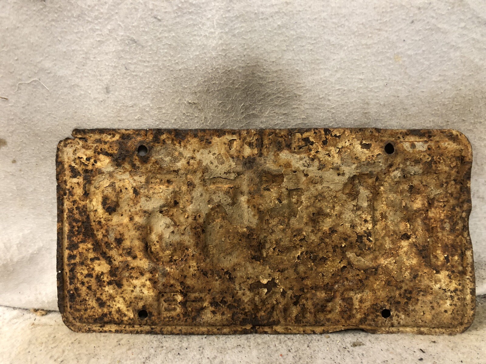 Vintage 1968 Tennessee Joint License Plate eBay