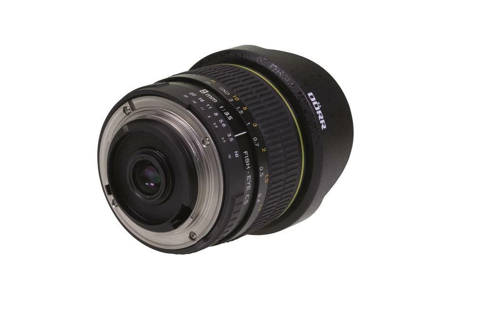 Dörr Fisheye Objektiv 8mm 1:3,5 für Sony Alpha A-Mount A37 A55 A57 A58 A65 A77.. - Bild 3 von 4