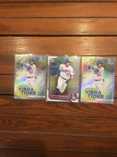 2022 BOWMAN CHROME WILMAN DIAZ VIRTUOSIC VIBRATIONS REFRACTOR RC DODGERS 🔥🔥🔥