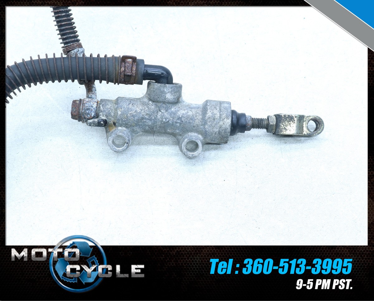 1993 93 KAWASAKI ZX6D REAR BRAKE CALIPER MASTER CYLINDER ZX600D