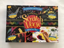 Scratch Magic Art Deluxe Kit Set Best Creative Kids Drawing Artist NEW SEALED