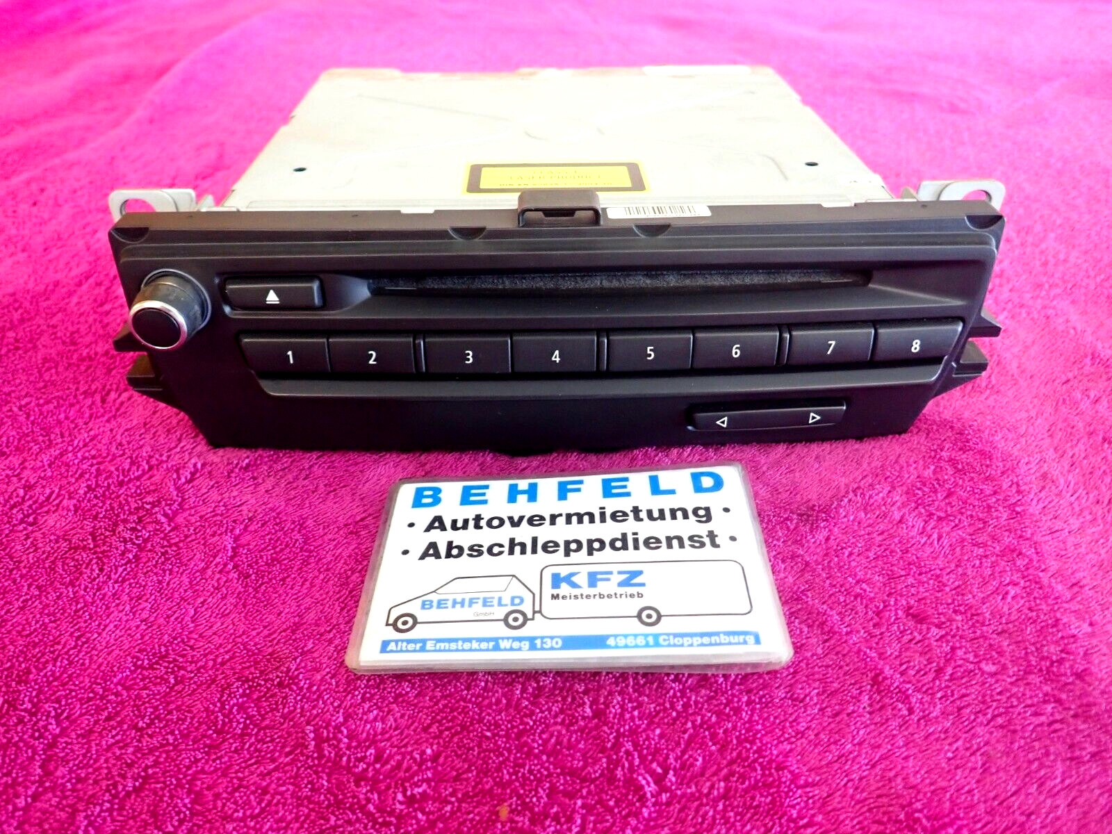 BMW M- Ask II Navigation Mp3 CD Radio 6512 9 186 215 online kaufen  