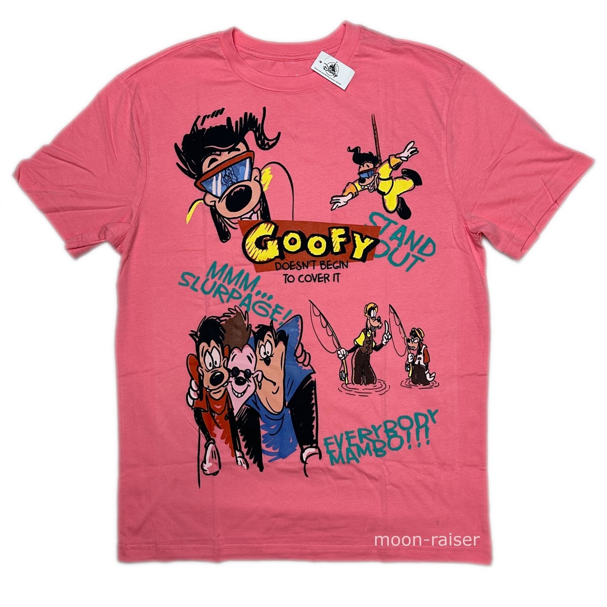 Disney Parks Goofy and Max T-Shirt Adult LARGE Goofy Movie