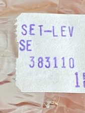 GENUINE SEIKO SETTING LEVER DETENT FOR # 383110