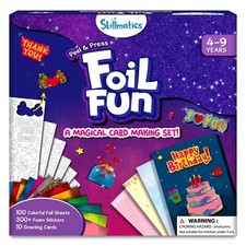 Art  Craft Activity Foil Fun Card Making Set No Mess Art For Kids Craft Kits 