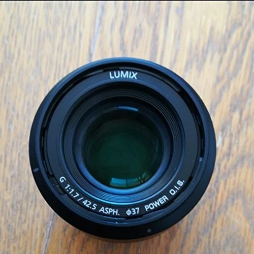 Panasonic LUMIX G 42.5mm/F1.7 ASPH POWER O.I.S H-HS043-K Black Lens NEW - Image 3 of 4