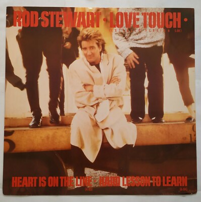 Rod Stewart Love Touch Maxisingle 12'' UK 1986