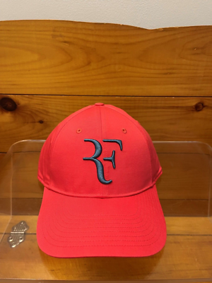 Uniqlo x Roger Federer RF Tennis Cap/Hat 14 Red French Open NEW