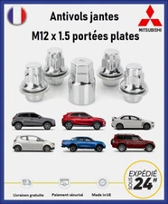 Anti-theft nuts for Mitsubishi wheels