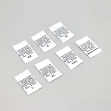 Clothing Care Labels - 100% Polyester  "Washing Instructions"