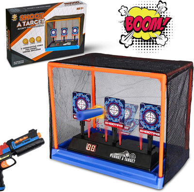 Electronic Shooting Target Scoring Auto Reset Digital Targets for Nerf Guns Toys