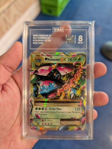 M Venusaur-EX graded TAG 8 for sale on eBay