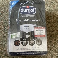 Durgol Swiss Espresso Machine Decalcifier/ Descaler Solution 4 bottles 125ml