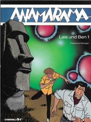 Lais und Ben Nr.1 / 1990 Signiert mit Originalzeichnung von Henk Wyniger
