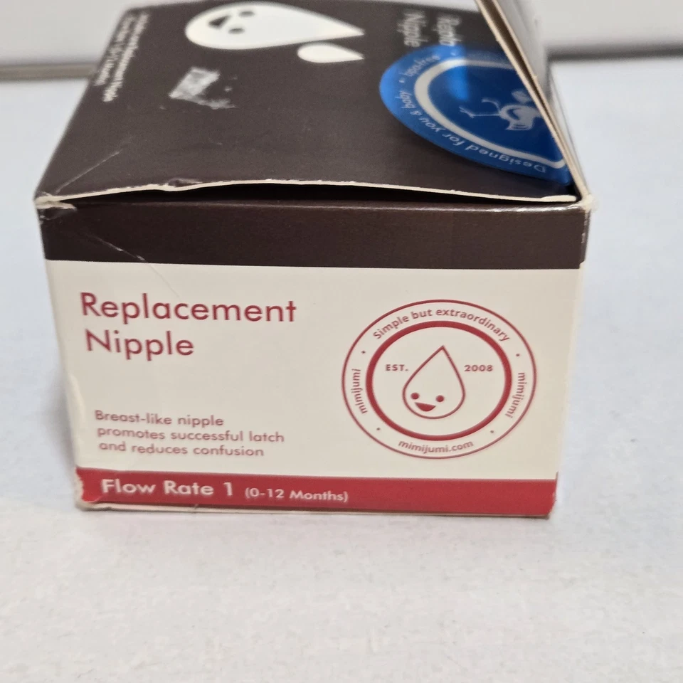 Mimijumi Replacement Nipple Flow Rate 1 (0-12 Months) - Image 3 of 4