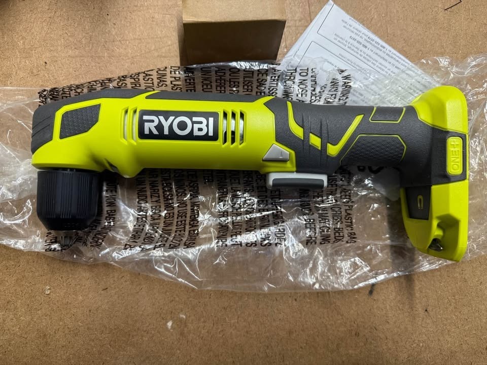 Ryobi Right Angle Cordless Drill P241