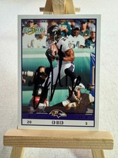 Ed Reed 2005 Score #20 Baltimore Ravens Signed Autograph Card NFL HOF