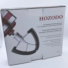 Hozodo Flex Edge Beater Attachment for 4.5–5 Qt Tilt-Head Stand Mixer • New in B
