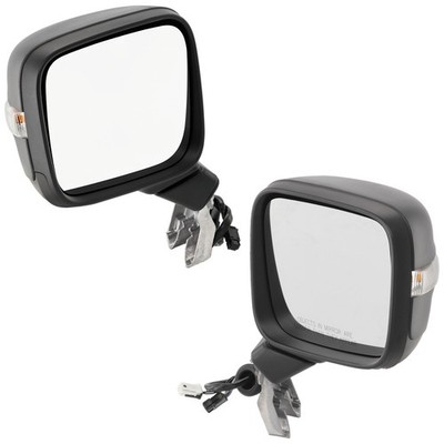 Set of 2 Mirrors  Driver & Passenger Side Heated Left Right for Renegade Pair