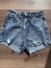 Wild Fable Highest Rise Cutoff Women s Shorts Size 2/26 Medium Wash