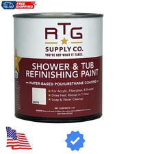 RTG Shower & Tub Refinishing Paint White