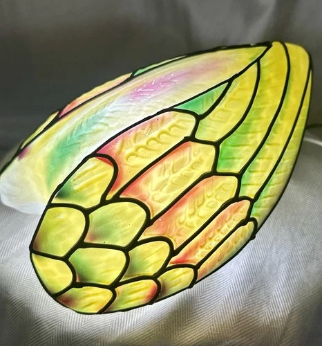 Vintage Stained Glass Tiffany Style Duck Lamp SHADE Only (Replacement)