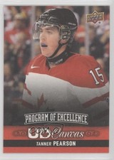 2013-14 Upper Deck UD Canvas Program of Excellence Tanner Pearson #C265 8hk