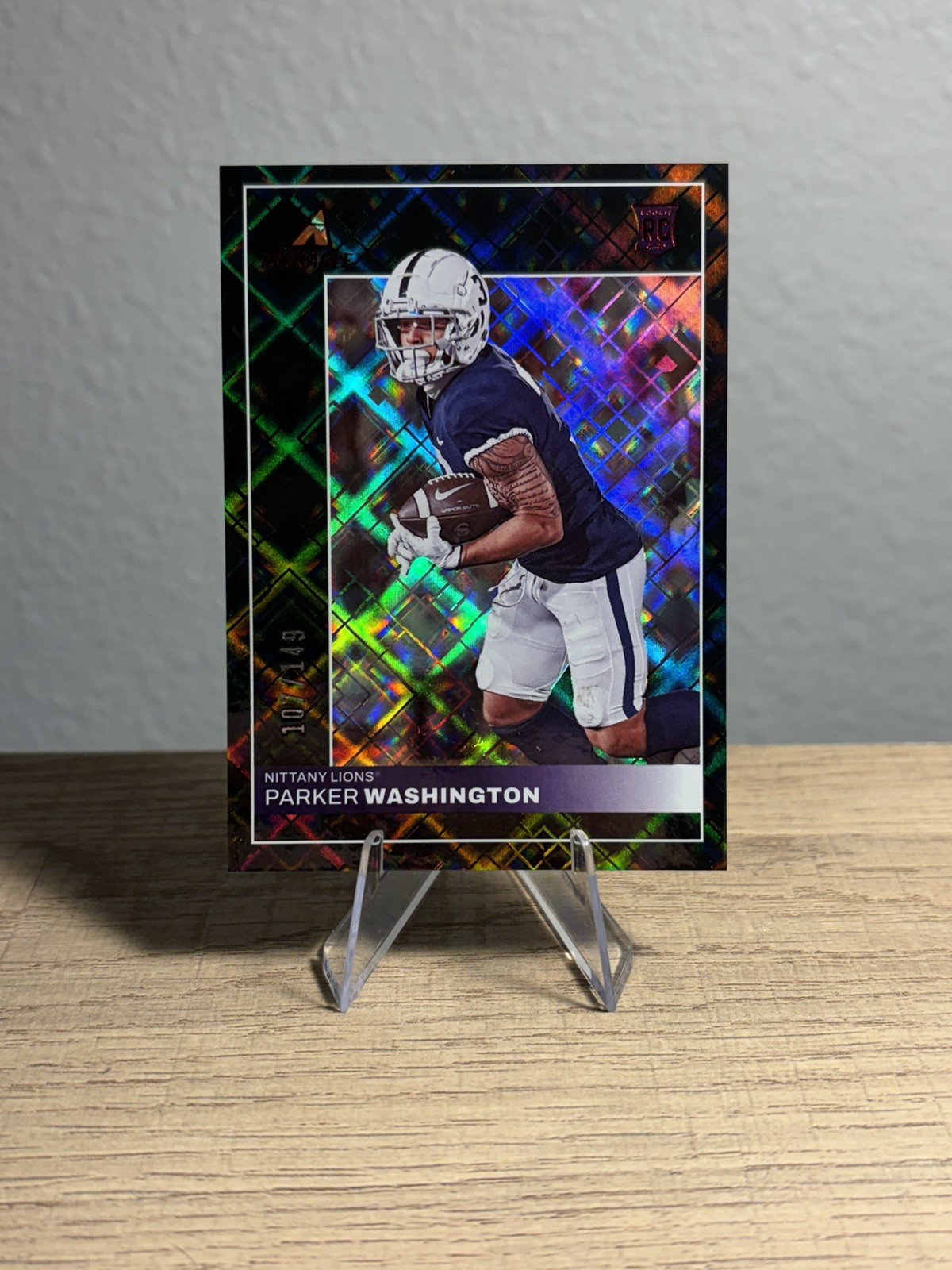 Parker Washington Panini Chronicles Draft Picks Pinnacle #19 Red
