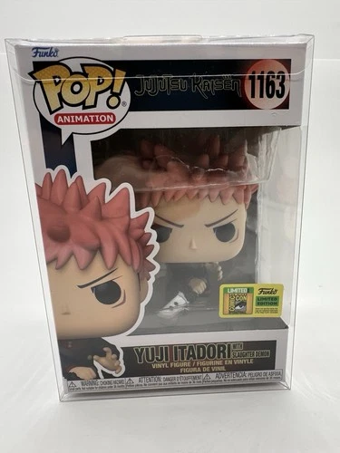 NEW Funko Pop Yuji Itadori #1163 - Official 2022 SDCC Con - Jujutsu Kaisen
