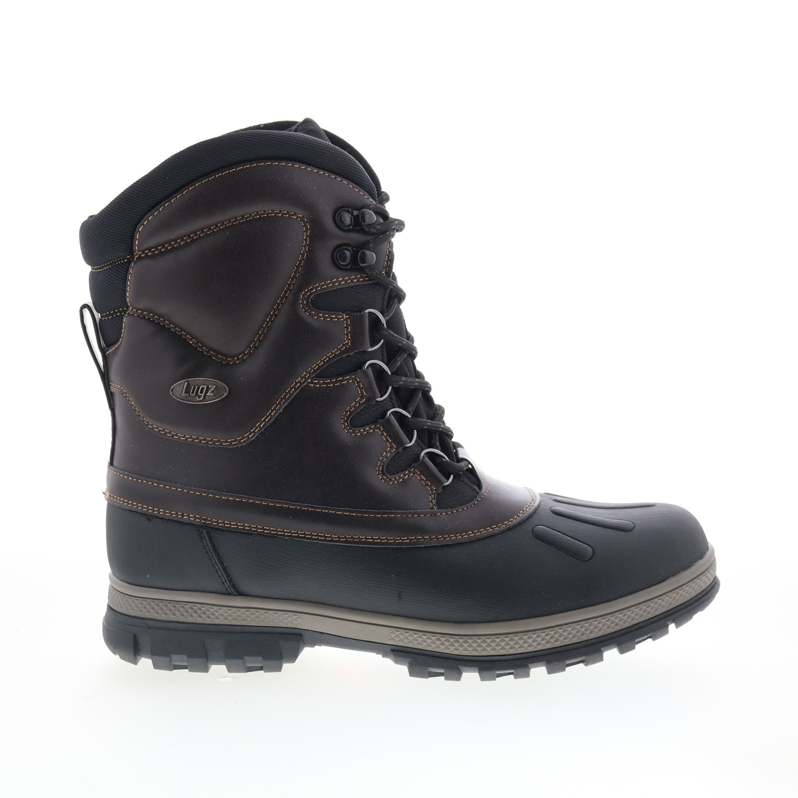Lugz Anorak MANORKV-2594 Mens Black Synthetic Lace up Casual Dress Boots 9