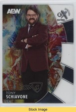 2025 Skybox Metal Universe AEW All Elite Wrestling Tony Schiavone READ 1no3