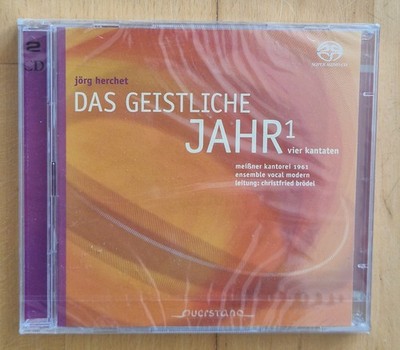 SACD Doppel-CD Das geistliche Jahr - Vier Kantaten, neu, versiegelt, DSD
