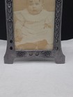 Vintage Siegl Pewter Picture Frame Ornate Round Antique Look West Germany Siegl — photo 3