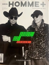 PET SHOP BOYS Arena Homme Plus magazine issue...