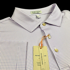 Peter Millar Crown Sport Summer Comfort Orbit Polo Performance Shirt XL 125