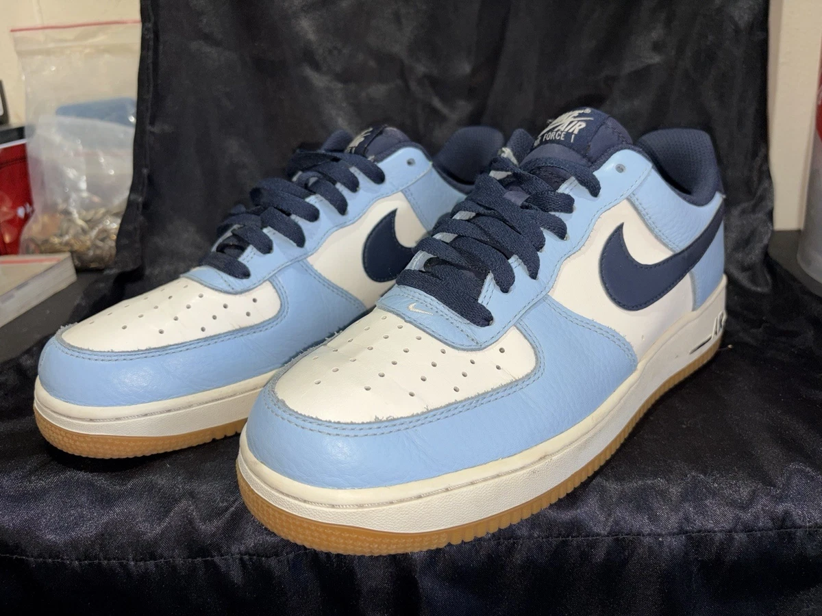 Nike Air Force 1 Low Blue Cap Gum for Sale | Authenticity