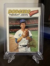 2026 Topps Heritage 1977 Tommy John 50th Anniversary Stamped #128 