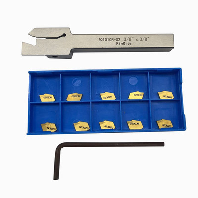 1/2'' 3/8'' Indexable Lathe Grooving Parting Holder with 10 Pieces GTN- SP200 Heav